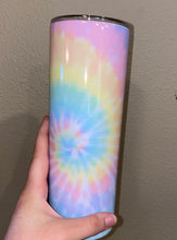 Load image into Gallery viewer, TyeDye 20oz Tumbler ~ Bright or Pastel

