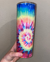 Load image into Gallery viewer, TyeDye 20oz Tumbler ~ Bright or Pastel
