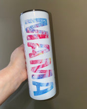 Load image into Gallery viewer, Tie-dye MAMA 20oz Tumbler
